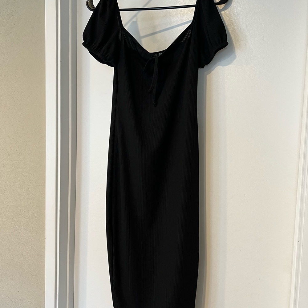 Nasty Gal black mini dress